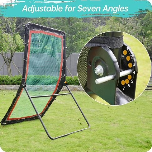 كرة البيسبول الخلفية، شبكة ارتداد البيسبول، كرة البيسبول الخلفية، شبكة ارتداد البيسبول، 4X7FT تجميع محمولة in Kuwait