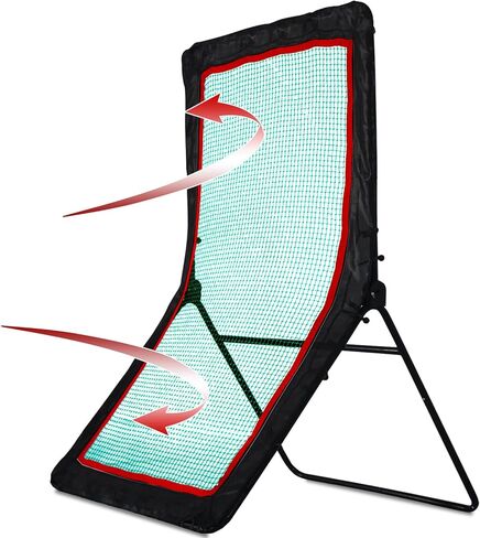 كرة البيسبول الخلفية، شبكة ارتداد البيسبول، كرة البيسبول الخلفية، شبكة ارتداد البيسبول، 4X7FT تجميع محمولة in Kuwait