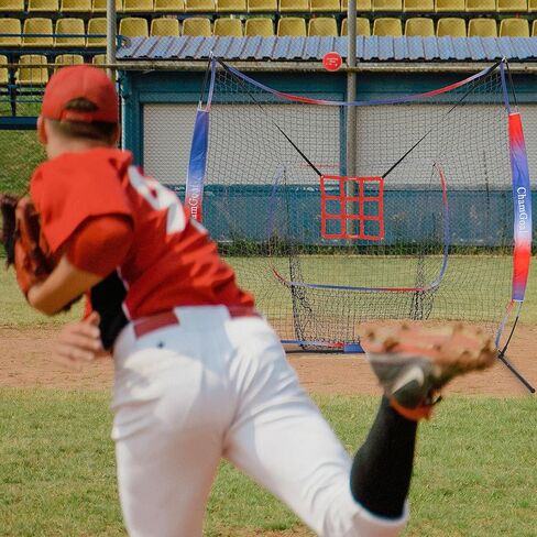 7X7 قدم البيسبول الكرة اللينة ممارسة صافي + الضرب المحملة + الكرة العلبة + 3 حزمة الكرة المرجحة + حقيبة حمل مجموعة شبكة بيسبول عدة in Kuwait