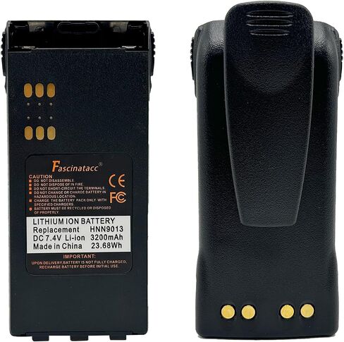 HNN9013D HNN9013 HNN9008A 3200mAh Li-ion Battery [Upgraded] for HT750 HT1200 HT1250 HT1225 GP340 GP360 GP380 GP540 GP580 GP640 GP680 GP1280 MTX850LS Two Way Radio with Belt Clip in Saudi Arabia