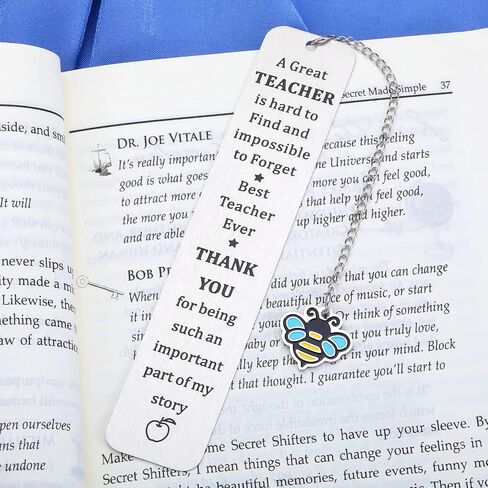 Teacher Gifts Unique Teacher Appreciation Gifts Bookmarks for Women Men Best Teacher Gifts End of The Year Teacher Gifts Retirement Gifts for Teacher Teacher Christmas Gifts Teacher Valentine Gift in Saudi Arabia