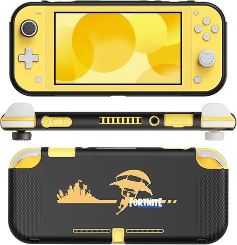 حافظة JINGDU متوافقة مع Nintendo Switch Lite 2019، ملحقات TPU الناعمة Switch Lite مع أغطية قبضة الإبهام in Kuwait