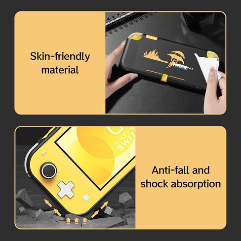 حافظة JINGDU متوافقة مع Nintendo Switch Lite 2019، ملحقات TPU الناعمة Switch Lite مع أغطية قبضة الإبهام in Kuwait