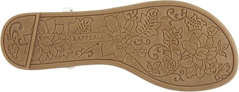XAPPEAL Akia - Women's Braided Ankle Strap Gladiator Thong Flip Flop Sandals in Saudi Arabia