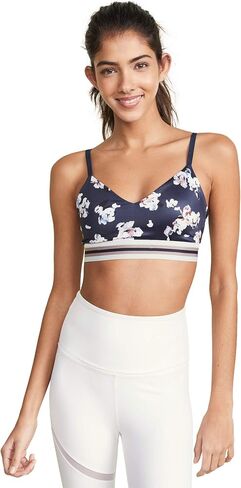 Beyond Yoga Women's Lux Print One More Stripe Bra in Saudi Arabia