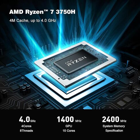 Beelink SER5 PRO Mini PC,AMD Ryzen 5 5600H(up to 4.2GHz,6C/12T),16G DDR4 RAM(3200MHz)/500GB M.2 PCIe3.0 NVMe SSD Mini Computer,Supports 4K Three-Screen Display/WiFi 6/BT5.2 in Saudi Arabia
