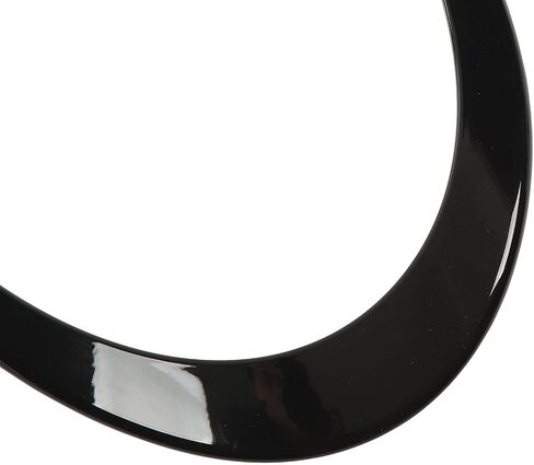 51138739497، حلقة حواف أمامية سوداء لامعة للخدش سهلة التركيب عصرية قطعتين لسيارة Cooper Clubman F54 S JCW 2015?2022 in Saudi Arabia