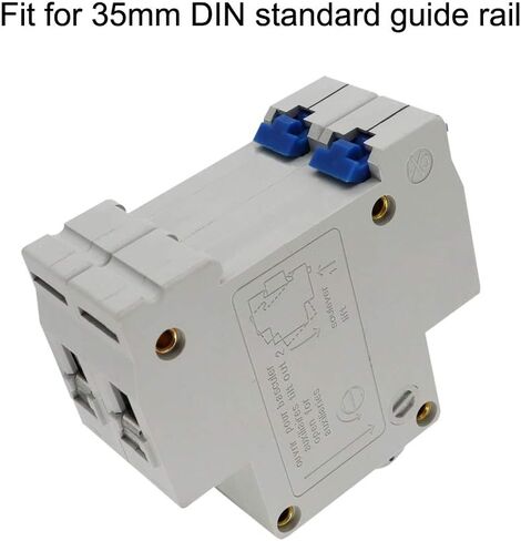 قاطع الدائرة المصغرة ذو الجهد المنخفض DZ47-63 2 Pole 20A 400V DIN Rail Mount C20 in Kuwait