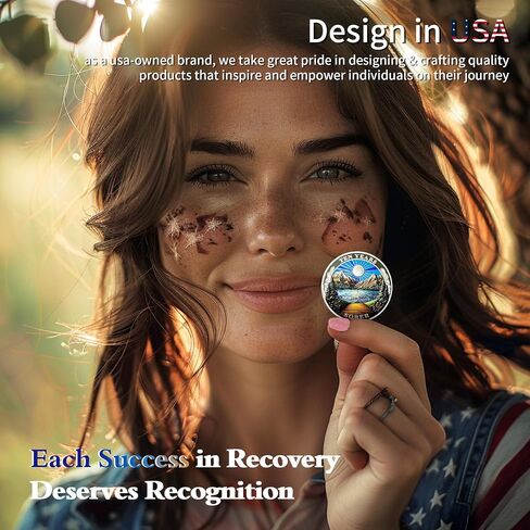 عملة الرصانة الأصلية لمدة ثلاث سنوات - عملات جبل الثلج AA - رقائق وميداليات AA لمدة 3 سنوات - 1-10 سنوات NA AA احتفل بمدمني التعافي - مدمنو المخدرات الكحوليون هدايا مجهولة للرجال والنساء in Kuwait