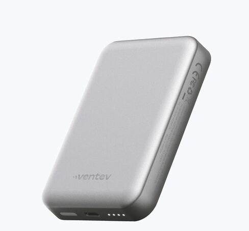 Ventev Wireless Chargepad Duo مع تقنية Qi | محطة شحن سريعة لشحن سامسونج وأبل لهاتفين في وقت واحد | يعمل كشاحن iPhone وشاحن Samsung Android in Kuwait