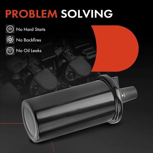 A-Premium Engine Ignition Coil Pack Compatible with Ford F-100, F-150, F-250, F-350, F-500, F800, F700, F600, FT800, Mustang, Fiesta, Fairmont, Gran Torino, Granada, L800, LN600, LN700, LN800, LTD in Saudi Arabia