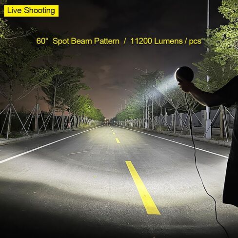 مصابيح القيادة Exzeit 6 بوصة 224 وات LED، 22400 لومن مصابيح الضباب للطرق الوعرة لشاحنات جيب رانجلر تويوتا بيك اب جي إم سي SUV، 12 فولت/24 فولت in Kuwait