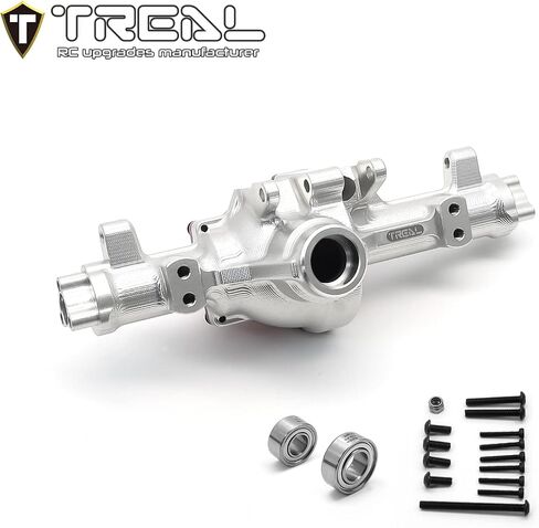 TREAL Aluminum 7075 Rear Axle Housing CNC Billet Machined Upgrades for Redcat GEN9 and Ascent Crawler(Black) in Saudi Arabia