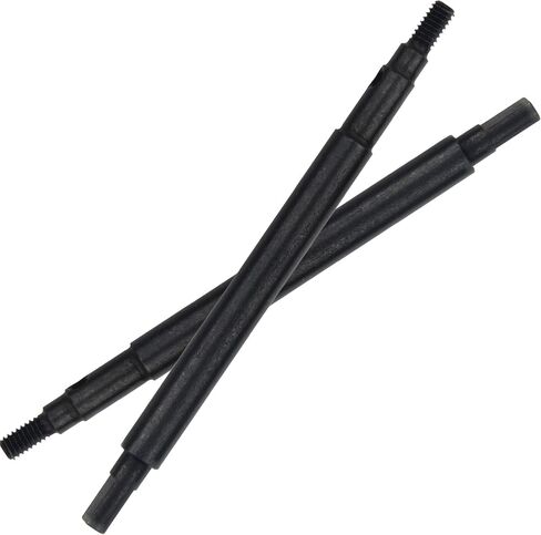 ShareGoo Steel Front Rear Axle Drive Shaft Axle Dogbone CVD Compatible with Traxxas 1/18 TRX4M RC Crawler Car Upgrade Parts (Black) in Saudi Arabia