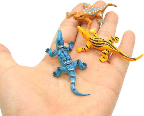 Animal Assorted Mini Plastic Figures Toy Set, Educational Party Cake Topper, Goody Bag Filler (12pcs Beetle) in Saudi Arabia