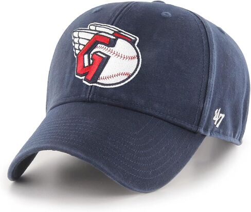 '47 MLB Team Color Legend MVP Adjustable Hat, Adult One Size Fits All (Cleveland Guardians Vintage Navy) in Saudi Arabia