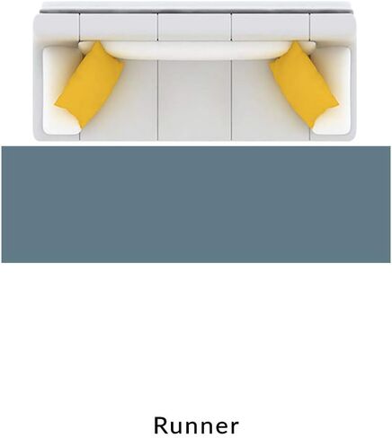 Susan Contemporary Abstract Multi-Color Runner Rug, 2.7' x 7' in Saudi Arabia