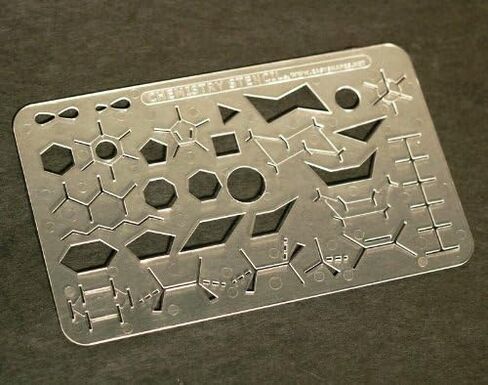 Organic Chemistry Stencil Drawing & Drafting Template. in Saudi Arabia