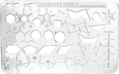 Organic Chemistry Stencil Drawing & Drafting Template. in Saudi Arabia