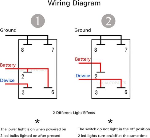 الأزرق Led أضواء داخلية الروك التبديل مع 5P On Off SPST تبديل التبديل ل 12 فولت/24 فولت سيارة شاحنة جيب YJ بولاريس رينجر UTV ATV SXS in Kuwait