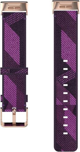Fit for Fitbit Charge 4 Bands for Women Men, Breathable Adjustable Nylon Replacement Watch Band Straps Wristbands Bracelet Fit for Fitbit Charge 3/Charge 4/Charge 3 SE in Saudi Arabia