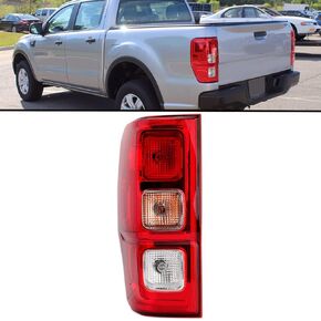 Tail Light Assembly For 2019 2020 2021 2022 Ford Ranger Rear Driving Lamp with Wire Bulbs Right Passenger Side