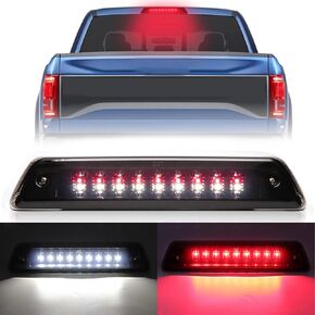 LED Third Brake Light Compatible with 2009-2014 Ford F150 3rd Brake Lights, High Mount Stop Light Smoked Lens Tail Rear Cab Brake Light with Seal Gasket