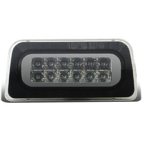 DNA MOTORING 3BL-GMCSON-LED-BK Black Housing LED Third Tail Brake Light [Compatible with 94-03 S10 / Sonoma / 96-00 Hombre Standard Cab]
