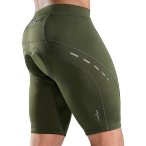 Men's Bike Shorts 4D Padded Cycling Road Biking Riding Biker Bicycle Mountain Cycle Shorts Zipper Pockets