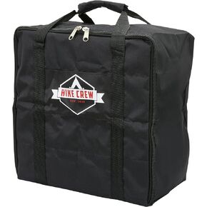 Hike Crew 1-Burner Stove Heavy Duty Storage Carry Bag | Water and Corrosion Resistance 16.93" x 9.05" x 16.93"