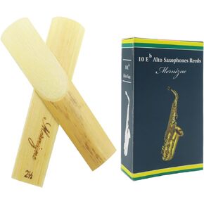 Alto Saxophone Reeds Strength 2.5 saxophone reeds- Thinner Vamp Cut for Ease of Play,Box of 10
