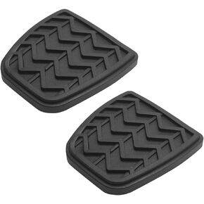 31321-52010 2Pcs Clutch&Brake Pedal Pad Black Rubber Compatible with Corolla Camry Tacoma RAV4 Matrix 2001-2018