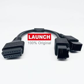 LAUNCH X-431 محول تشخيصي أصلي 100% obd2 متوافق مع موصل كابل برمجة Chrysler CSL12+8، كابل بروتوكول بوابة تجاوز FCA obd-ii - [14.8 بوصة/37.5 سم] in Kuwait