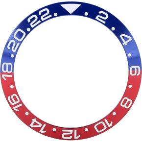 ZJchao Watch Bezel Insert, 1.5in Outer Ring Diameter Aluminum Watch Bezel Insert Wristwatch Bezel Insert Ring Replacement Parts Accessory for Watch Repair Professionals