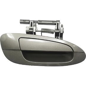 Sentinel Parts Outside Exterior Door Handle Front Right Passenger Side KY2 Polished Pewter Metallic Compatible with 2002-2006 Nissan Altima Replaces # NI1311123, 80606-8J009