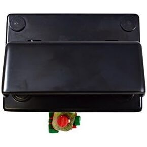 PT Auto Warehouse GM-3903S-TG - Tailgate Back Door Handle (Driver Side Back Door) - Without Liftgate, Rear Door Latch Control Release, Smooth Black