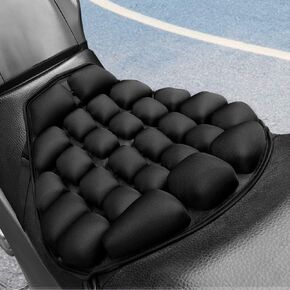 MDPROMCP Motorcycle Seat Cushion Air Seats Pressure Relief, Water Fillable Cooling Down Seat Pad,Shock Absorption, Water Inflatable Suitable for Cruiser Touring Saddles