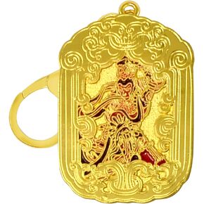 Feng Shui Earth Seal Sun Wu Kong/Monkey King Super Energy Blessing Amulet Keychain