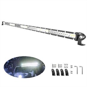 42 Inch LED Light Bar,DC12/24V 32W Spot & Flood Beam Combo Off-Road Light Bar Driving Light for Pickup ATV UTV SUVs Truck Roff Bumperh. (42 inch)