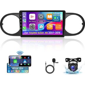 [8 Core 4+64G] راديو سيارة Android لسيارة Toyota Scion xB 2007-2019 - 9 بوصة 1280 * 720 IPS تعمل باللمس ستيريو سيارة - تشغيل لاسلكي وAndroid Auto - DSP 32EQ / GPS/WiFi + كاميرا احتياطية AHD in Saudi Arabia
