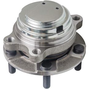KEYOOG 513334 (For RWD,5 Lug) HA590124 Front Wheel Hub and Bearing Assembly Fit For In-finiti EX35 EX37 FX35 FX37 G25 G35 G37 M35 M35h M37 M45 M56 Q40 Q50 Q60 Q70 QX50 QX70 /09-19 Ni-ssan 370Z
