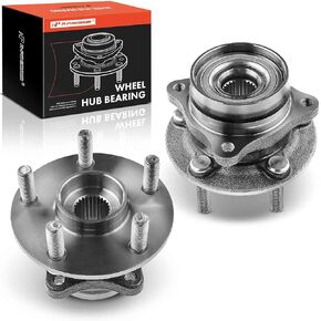 A-Premium 2 x Front Wheel Bearing and Hub Assembly with 5-Lug Compatible with Toyota Prius 2004-2009