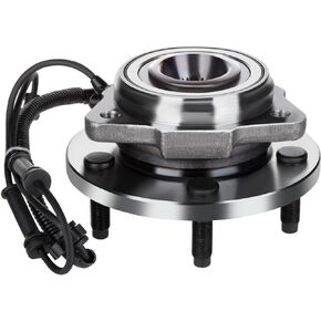 OCPTY New Wheel Hub Bearings Front 5 lugs w/ABS Compatible for Jeep Wrangler 2007-2009 with OE 513272 (Pack of 2)