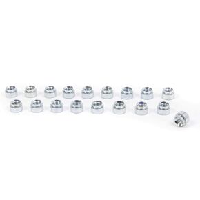 Weld Racing Swage Nut, Aluminum, Weld 13 or 15 in Bead Lock Ring, Set of 18