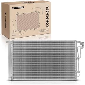 A-Premium Air Conditioning A/C Condenser Compatible with Kia Forte 2019 2020 2021 2022 2023, 2.0L, Replace# 97606M7000