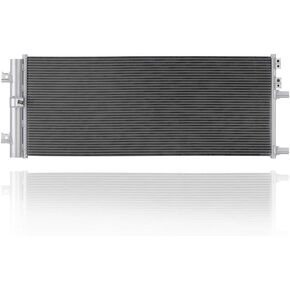 A-C Condenser - Cooling Direct 30178 Compatible/Replacement for '20-20 Cheverolet Silverado/GMC Sierra 2500/3500 HD Standard/Extended/Crew-Cab 6.6L Diesel Turbo - With Receiver & Dryer - 84650606