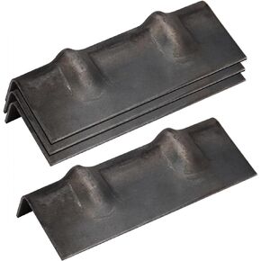 4 Pcs Steel Corner Protector for Chain, Cargo Load Corner Edge Protector, 7-1/2"x2-3/8 x1-3/8, Thickness 2.8mm