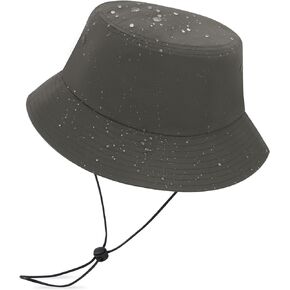 XXL Quick Dry Bucket Hat, Oversize Water Repellent Fisherman Hats, UPF 50+ Large Bucket Sun Hats for Men Women