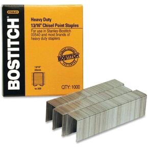 Bostitch Office Heavy Duty Premium Staples, Staples 130-165 Sheets, 13/16" - 1,000 Staples (SB3513/16HC-1M)
