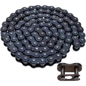 HIAORS 420 Chain 102 Link Chain With Connecting Master Link for 50cc 70cc 90cc 110cc 125cc SDG 107 125 Motorcycle Dirt Pit Bike ATV Quad Go Kart 4 wheeler Honda XR50 CRF50 CRF 70 Yamaha PW80